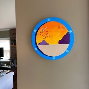 Spongebob painting